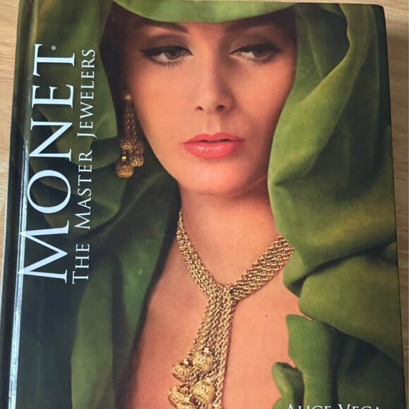 BOOK PIECE - Vintage Monet Rose Gold & Aurora Borealis Tympany Collar - FULL SET - Picture 6 of 8